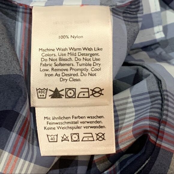 NEW Eddie Bauer Performance Nylon Mountain Long Sleeve Button Down Shirt - Picture 10 of 11